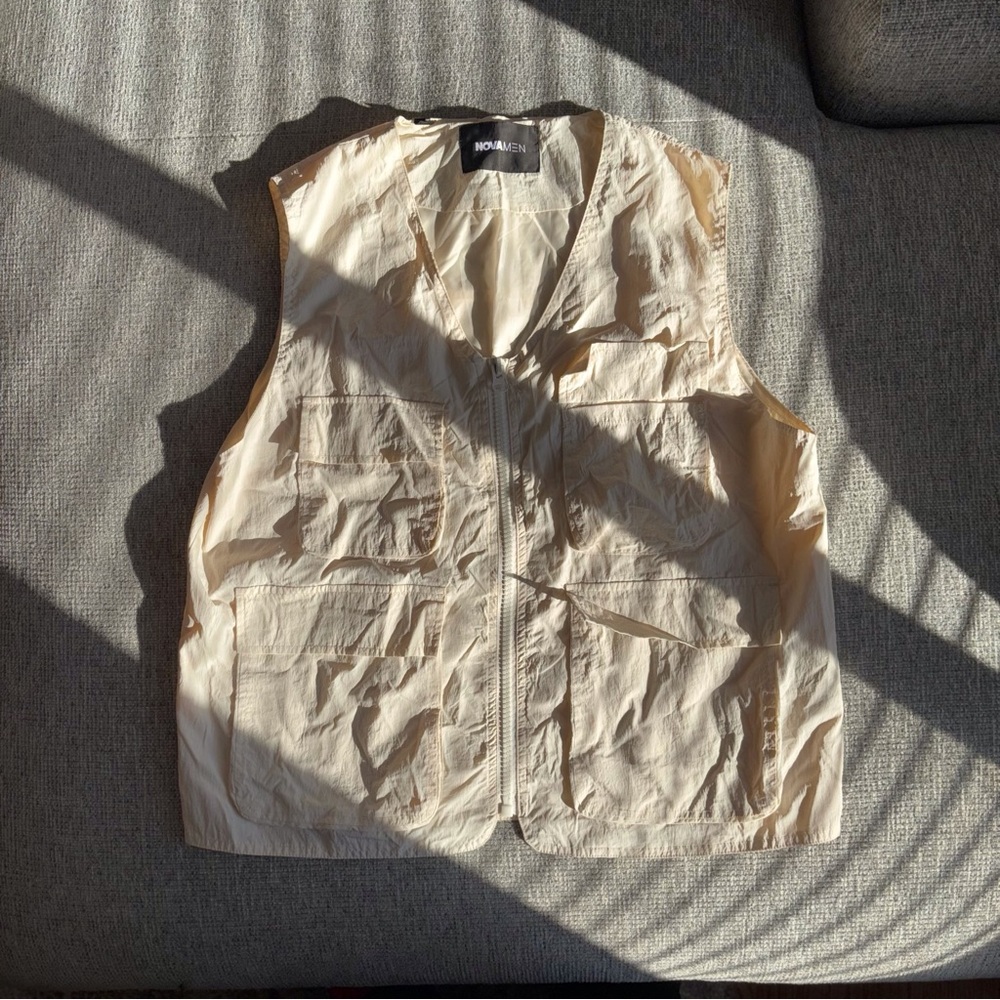 Monarch Cream Utility Vest